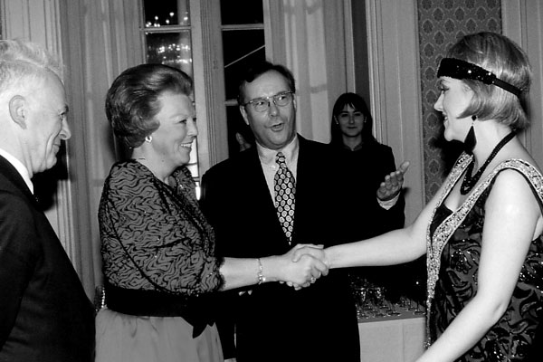 Koninklijke Schouwburg, Den Haag / 1996 Ontvangst Koningin Beatrix van Oranje-Nassau