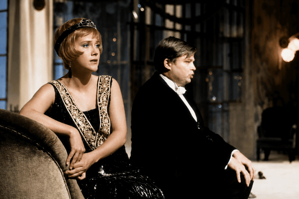 Astrid Vrensen en Arnold Bezuyen in Gravin Mariza 1995